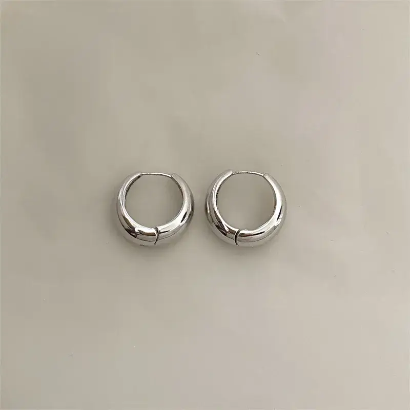 Gold Plated Needle Earrings for Women 13mm - Image 13