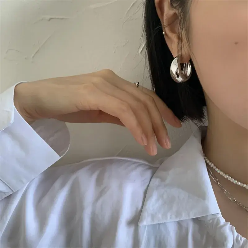 Gold Plated Needle Earrings for Women 13mm - Image 14