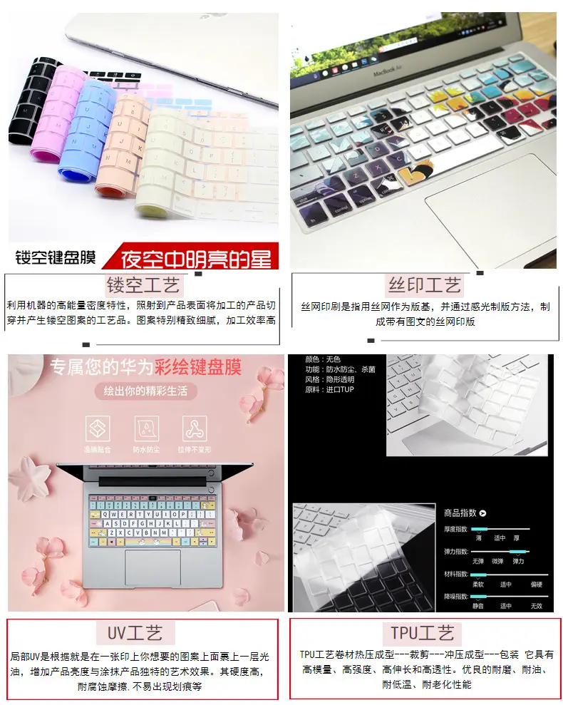 Wireless Bluetooth Keyboard with Colorful Silicone Cover — feature 27