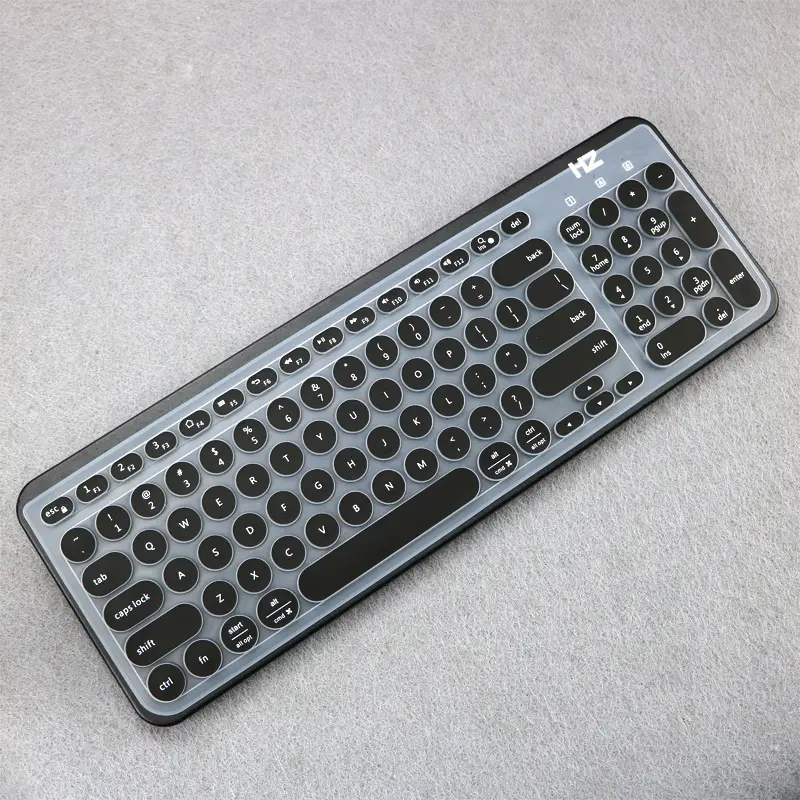 Wireless Bluetooth Keyboard with Colorful Silicone Cover - Image 2
