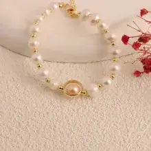 Small Gold Pearl Bracelet for Women's Elegant Jewelry — feature 27