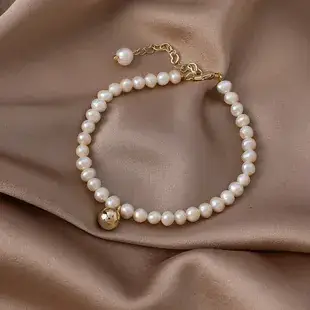Small Gold Pearl Bracelet for Women's Elegant Jewelry — feature 46