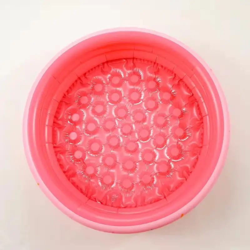 New Round Donut Inflatable Pool Children's Play Pool Household Infant Thickened Swimming Pool Ocean Ball Pool