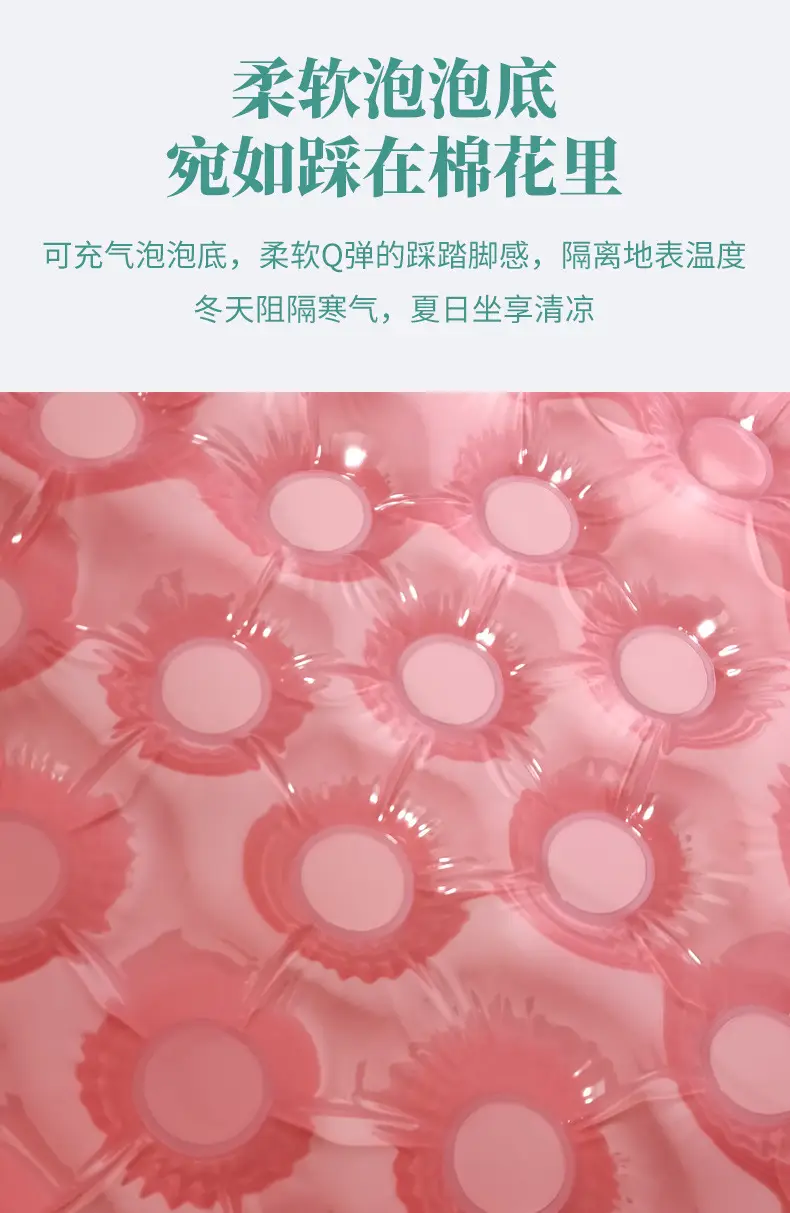 New Round Donut Inflatable Pool Children's Play Pool Household Infant Thickened Swimming Pool Ocean Ball Pool — feature 6