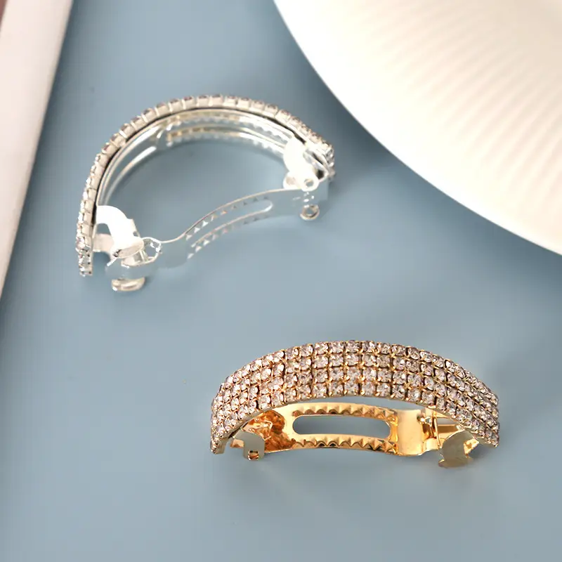 Korean Style Rhinestone Horsetail Hair Clip for Women - Image 5