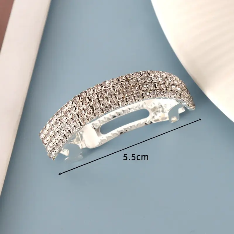 Korean Style Rhinestone Horsetail Hair Clip for Women - Image 3