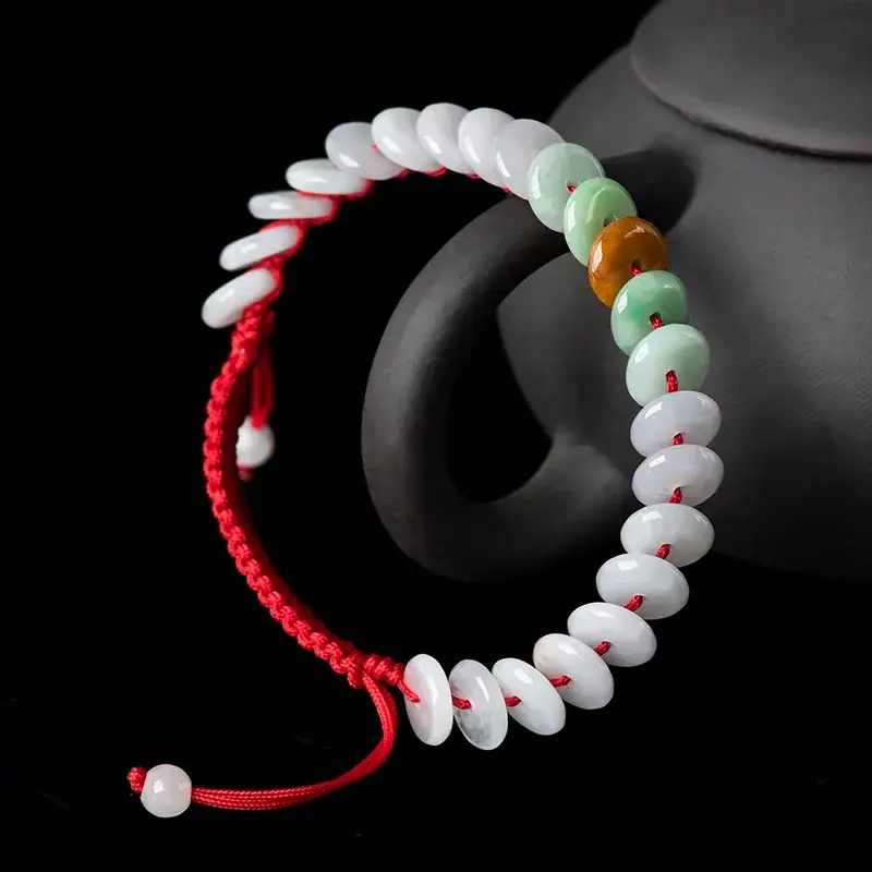 Jade Safety Buckle Bracelet for Men Women - Image 4