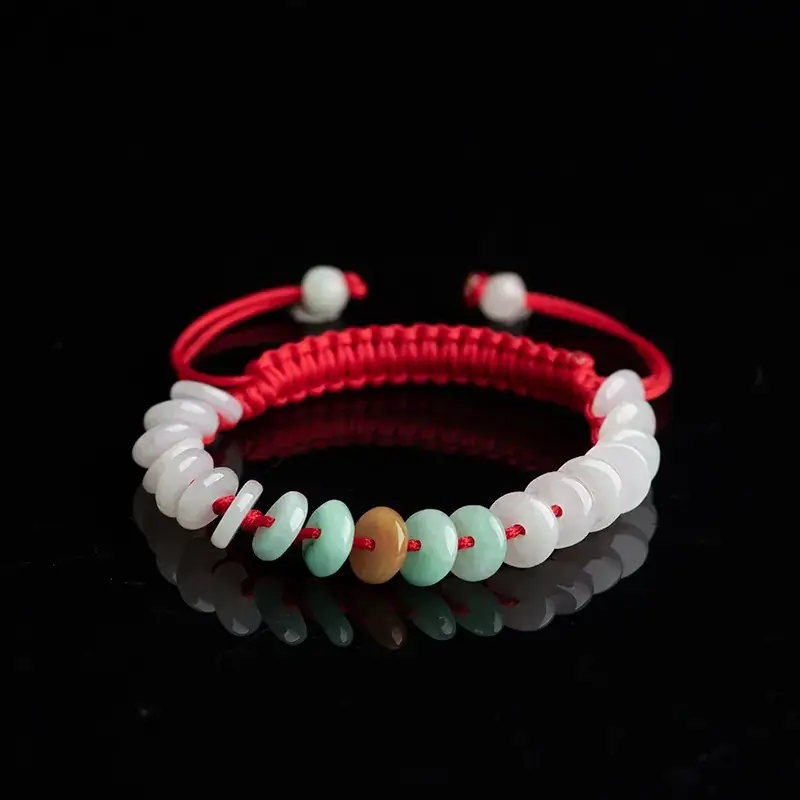 Jade Safety Buckle Bracelet for Men Women - Image 2
