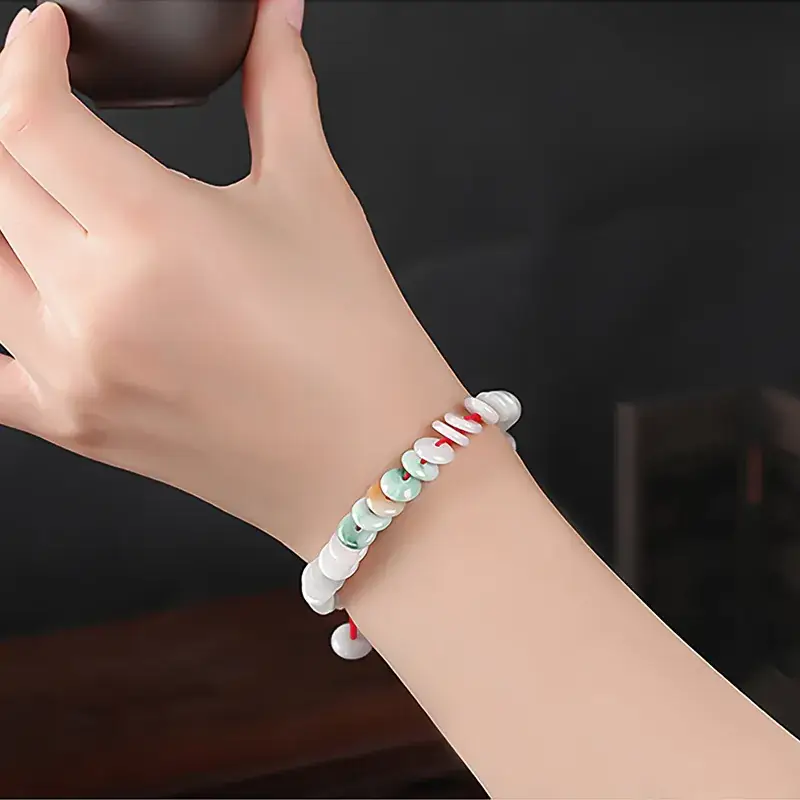 Jade Safety Buckle Bracelet for Men Women - Image 5