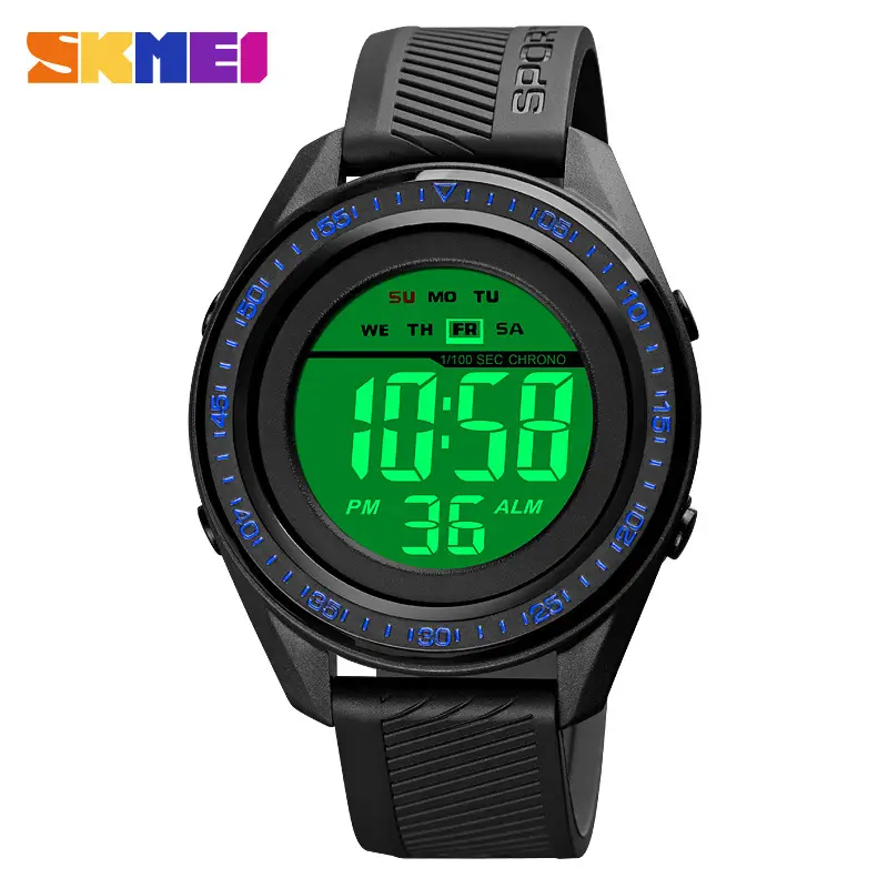 SKMEI Digital Watch Black LED Display 10:50 PM - Image 7