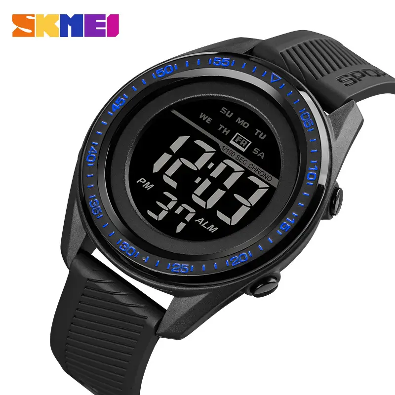 SKMEI Digital Watch Black LED Display 10:50 PM - Image 9