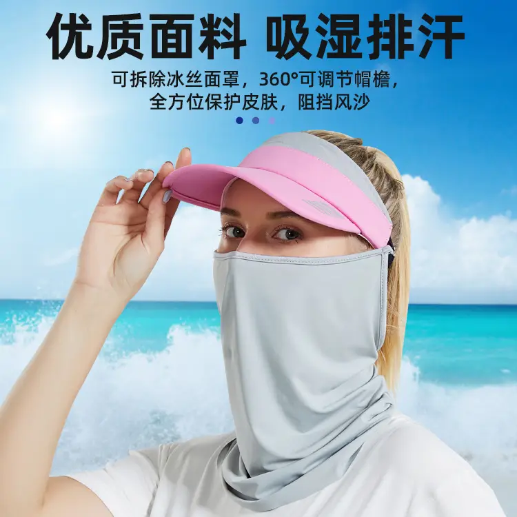 Summer Hiking Sun Hat with Neck Cover & Breathable Design - Image 4