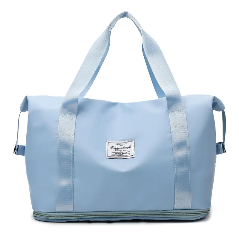 Black Large Capacity Travel Bag for Women - Image 2