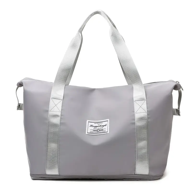 Black Large Capacity Travel Bag for Women - Image 4