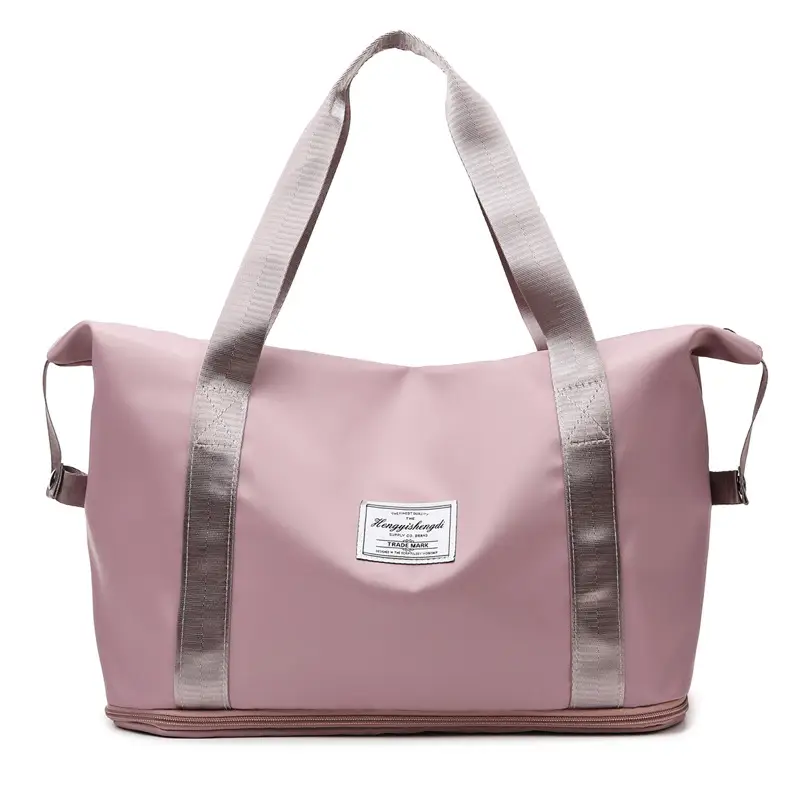 Black Large Capacity Travel Bag for Women - Image 5