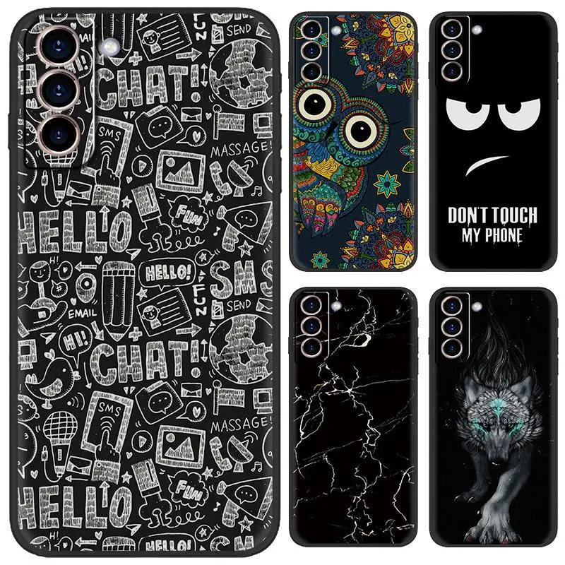 Samsung S21 Phone Case Anti-drop Anti-Tide Texture Personality