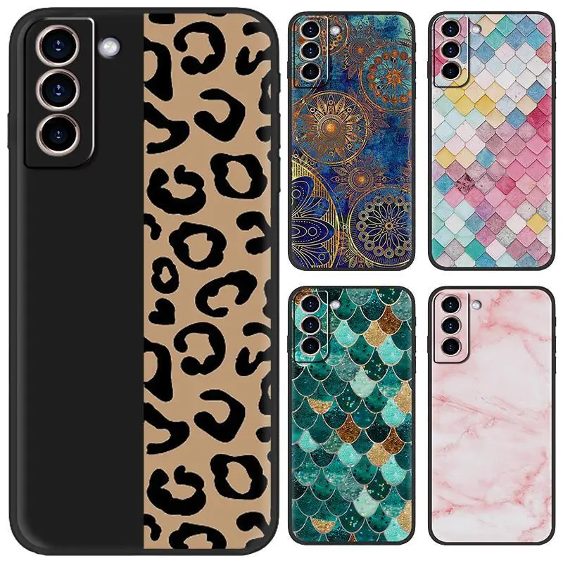 Samsung S21 Phone Case Anti-drop Anti-Tide Texture Personality
