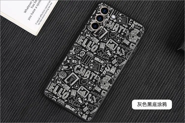 Samsung S21 Phone Case Anti-drop Anti-Tide Texture Personality — feature 16