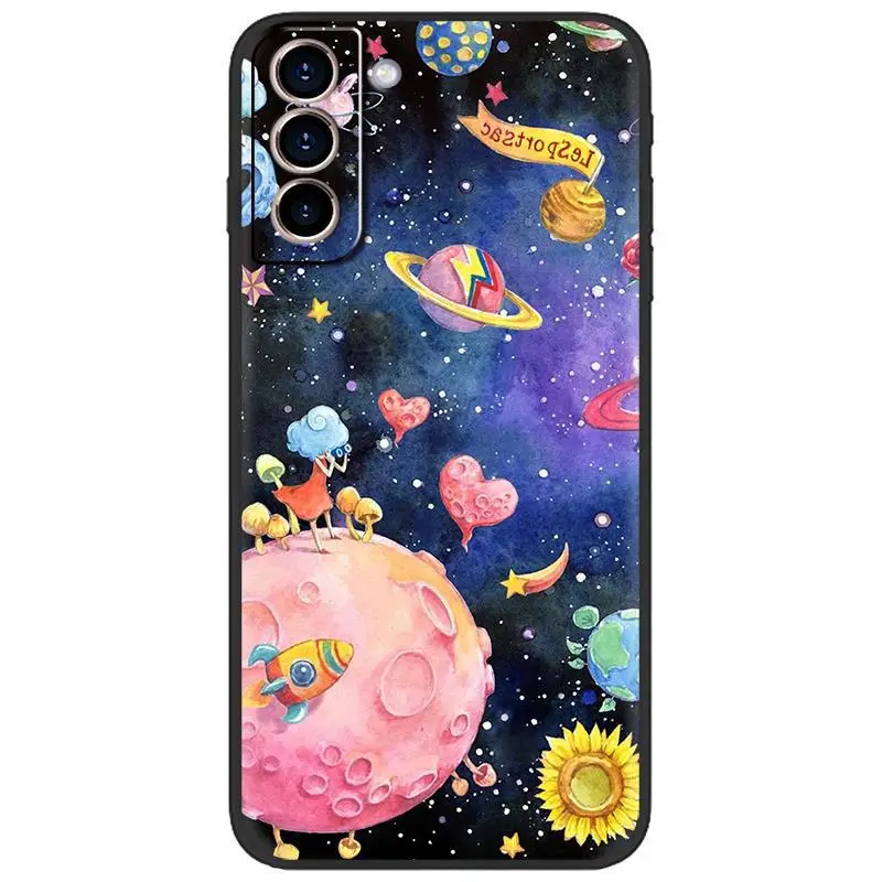Samsung S21 Phone Case Anti-drop Anti-Tide Texture Personality