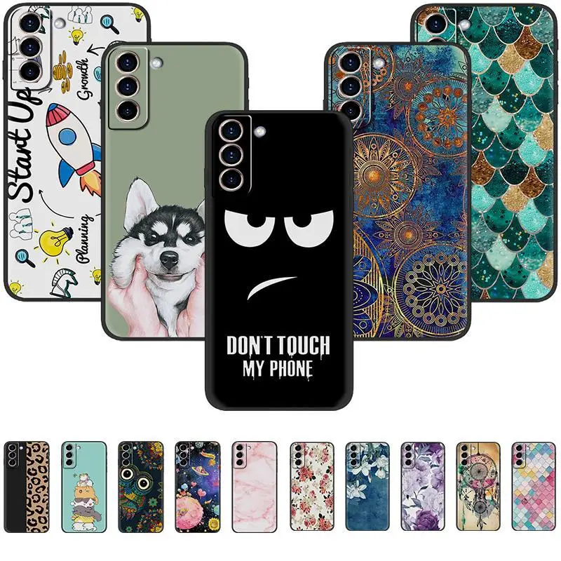Samsung S21 Phone Case Anti-drop Anti-Tide Texture Personality