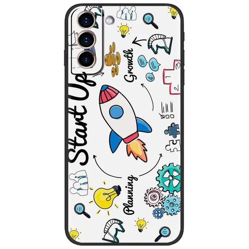 Samsung S21 Phone Case Anti-drop Anti-Tide Texture Personality