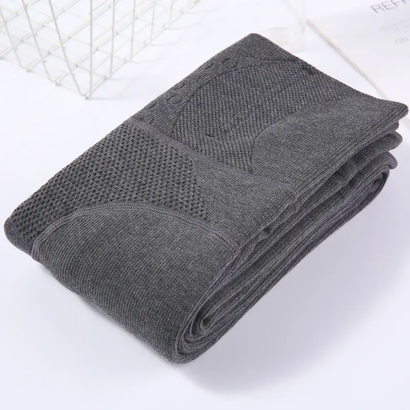 Women Winter Warm Fleece Leggings Waist Contraction - Image 2