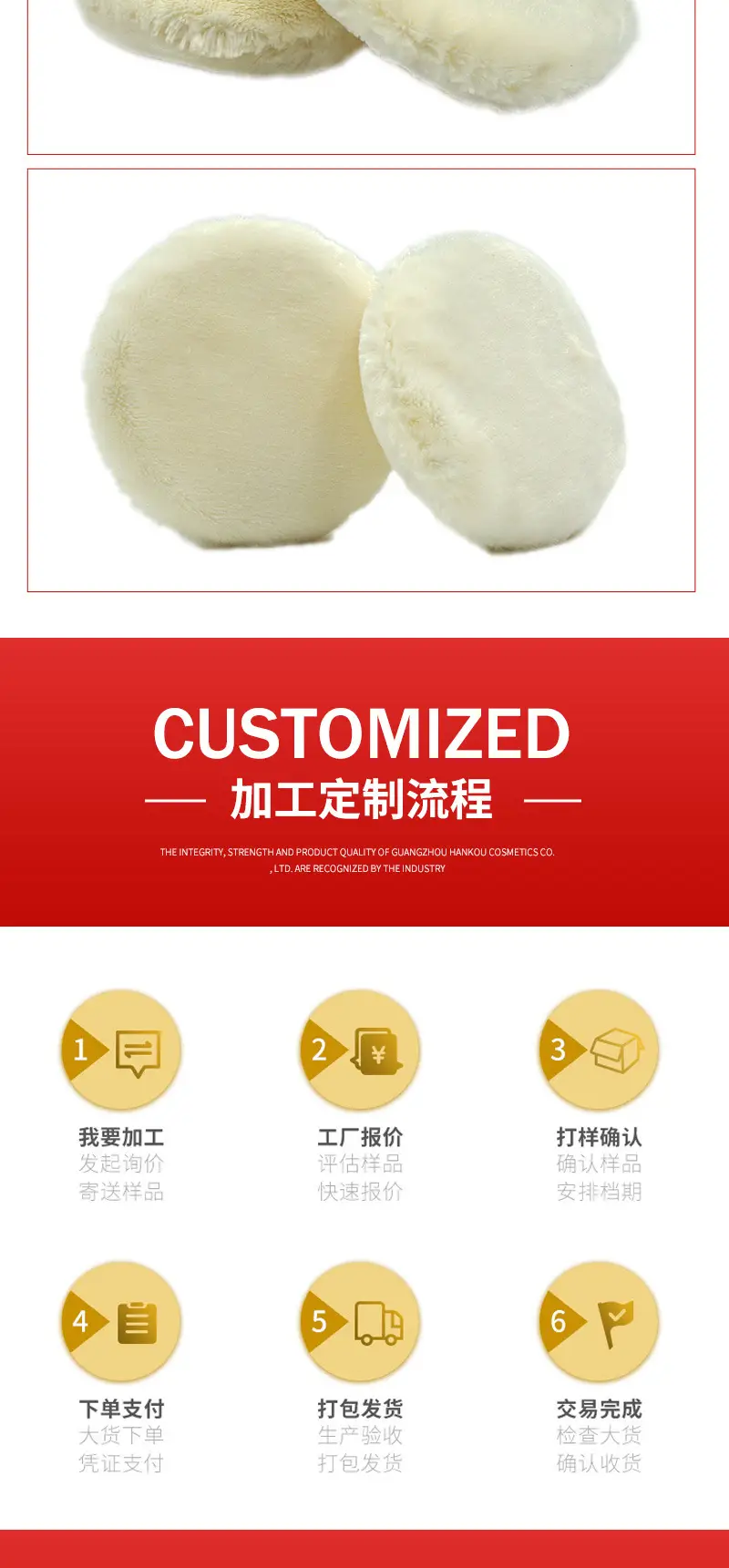 Wholesale Round Air Cushion Makeup Puff Set — feature 5