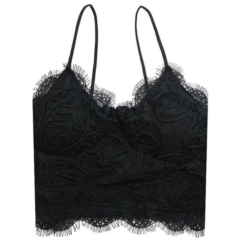 Black Lace Camisole Women's Inner Wear Summer - Image 7