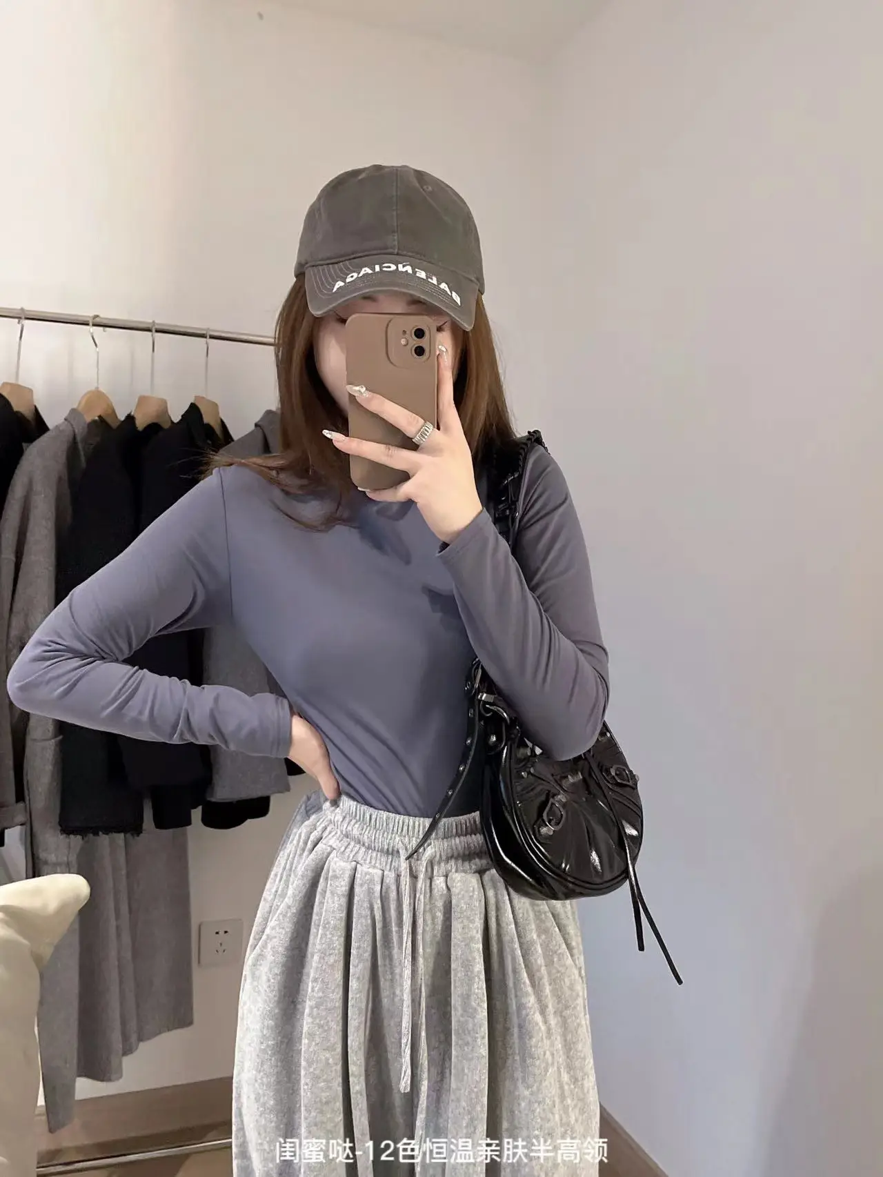 Women's Pink Long Sleeve Skin-Friendly T-Shirt — feature 6