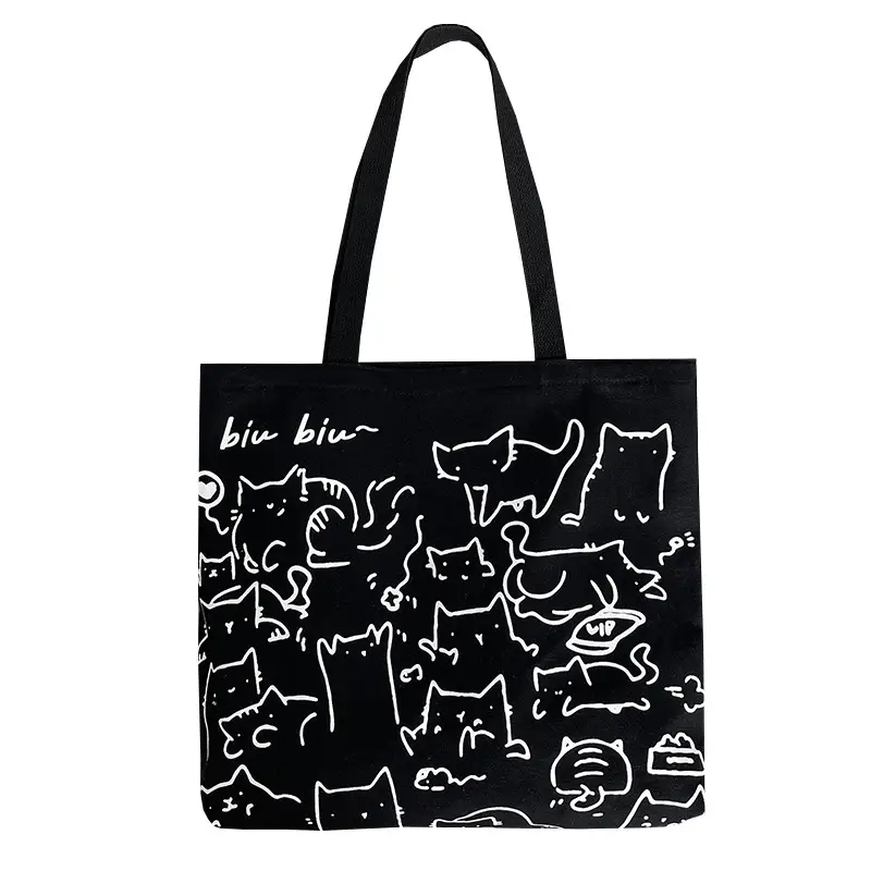 Angel Base Canvas Shoulder Bag for Women - Image 15