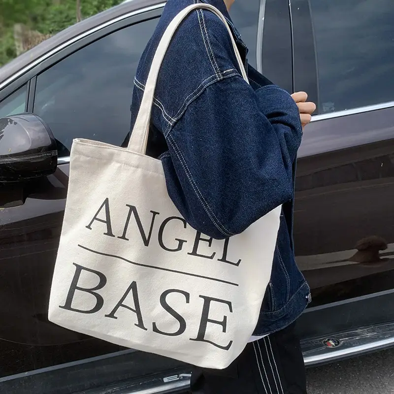 Angel Base Canvas Shoulder Bag for Women - Image 10