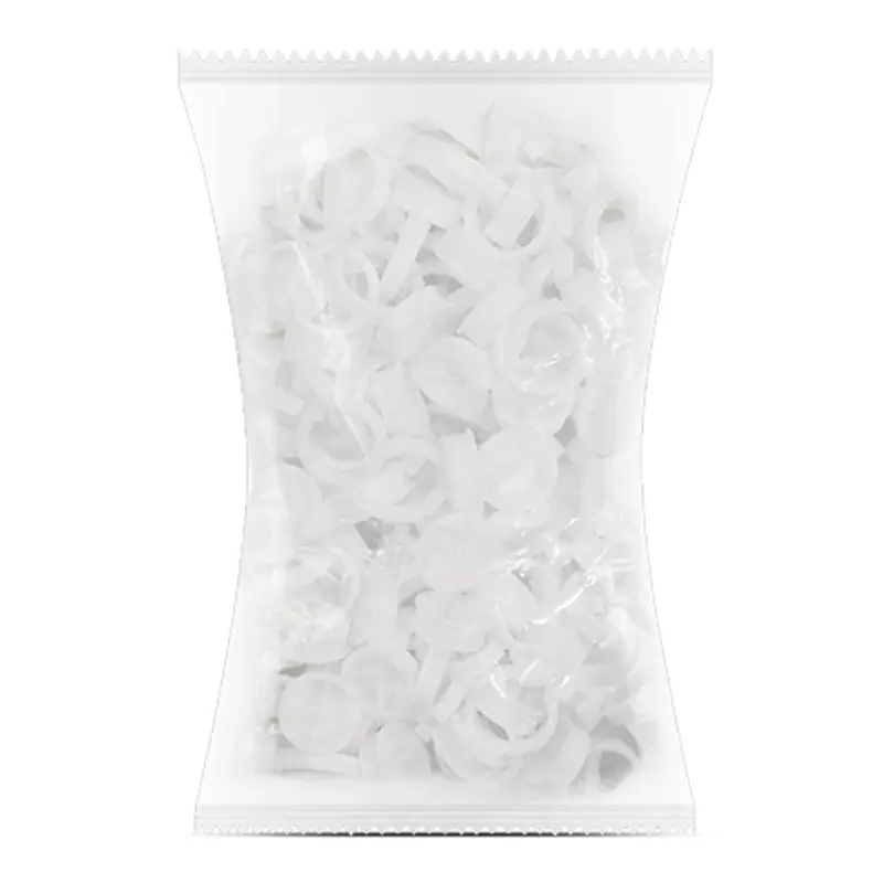 100pcs Semi-Permanent Tattoo Ring Cup Large