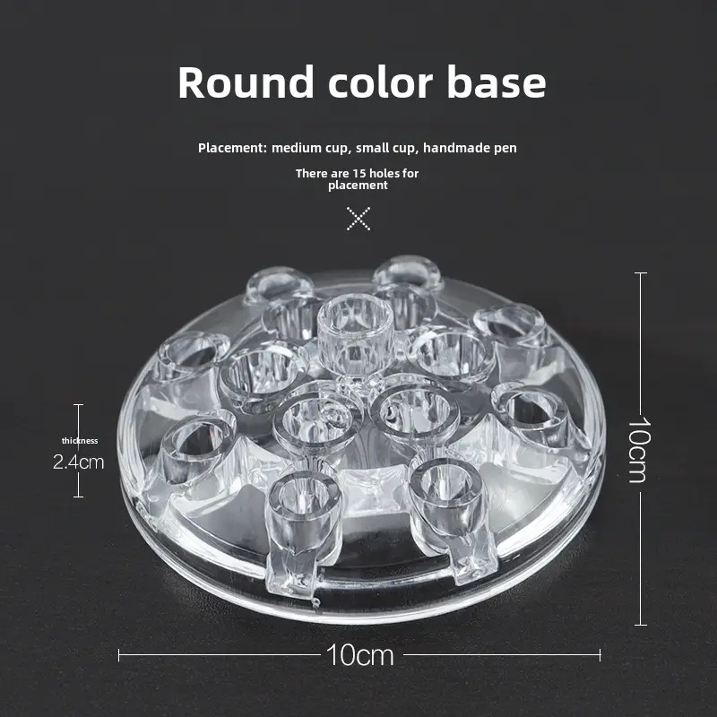 100pcs Semi-Permanent Tattoo Ring Cup Large
