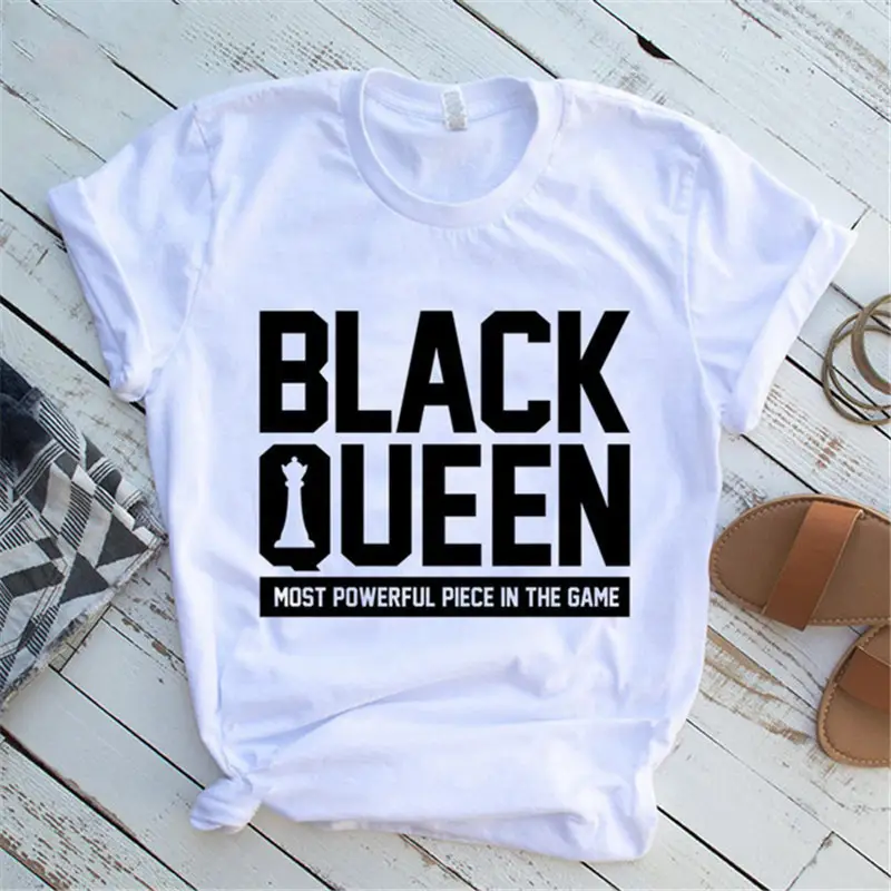 Women T-Shirt African Print Feminist Design - Image 13