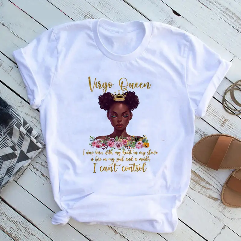 Women T-Shirt African Print Feminist Design - Image 28