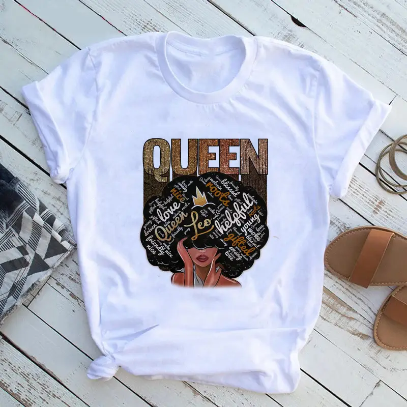 Women T-Shirt African Print Feminist Design - Image 29