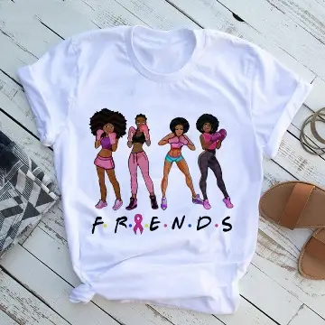 Women T-Shirt African Print Feminist Design - Image 42