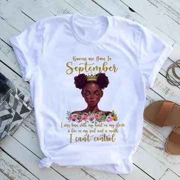 Women T-Shirt African Print Feminist Design - Image 43