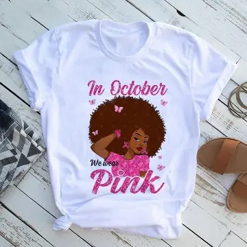 Women T-Shirt African Print Feminist Design - Image 44