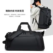 Men's Blue Nylon Business Backpack Large Capacity — feature 2