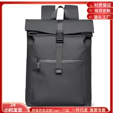 Men's Blue Nylon Business Backpack Large Capacity — feature 8