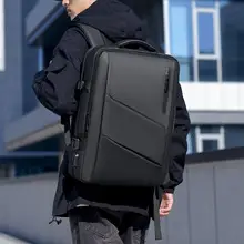 Men's Blue Nylon Business Backpack Large Capacity — feature 9