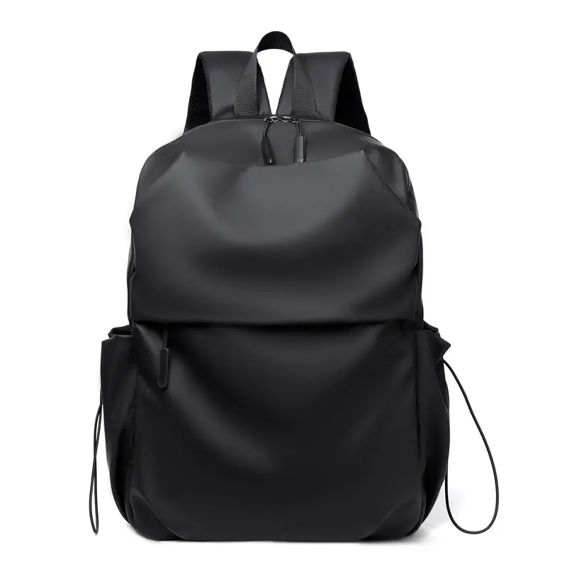 Men's Blue Nylon Business Backpack Large Capacity - Image 2