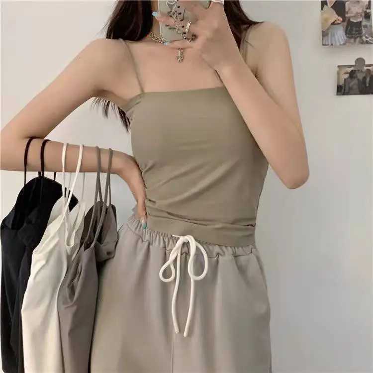 Women's One-piece Back Underwear Chest Pad One-piece Back Underwear