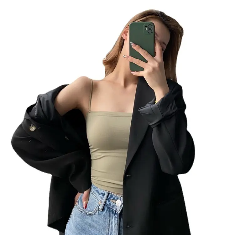 Women's One-piece Back Underwear Chest Pad One-piece Back Underwear