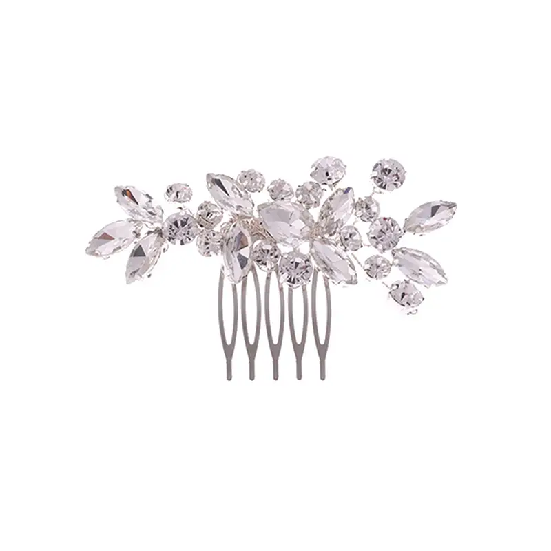 Crystal Insert Bridal Hair Comb for Women - Image 6