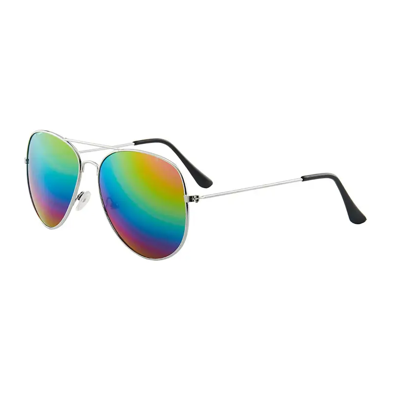 Silver frame multicolored film
