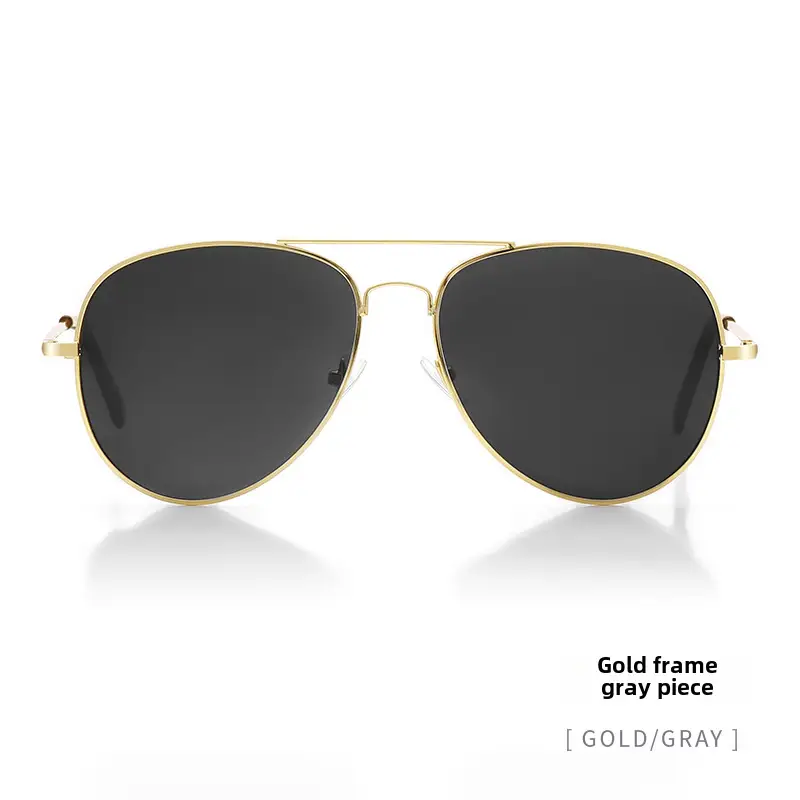Men's Blue Mirror Metal Sunglasses Pilot Toad - Image 36