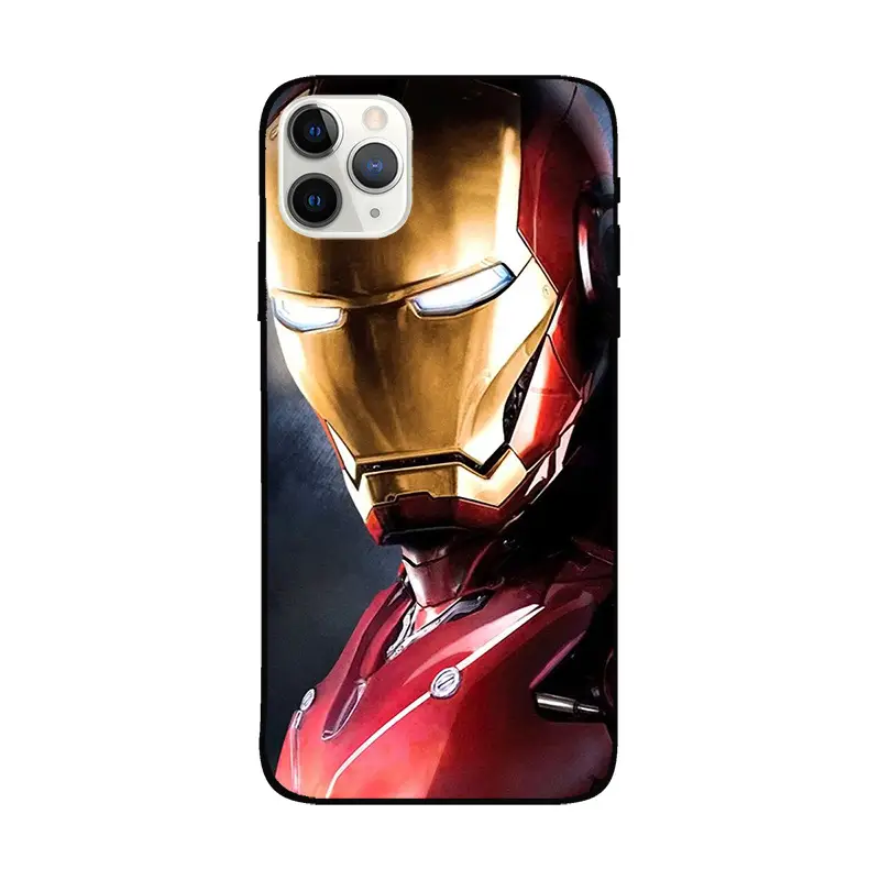 Marvel Hulk Phone Case Black Anti-Fingerprint 14 Promax