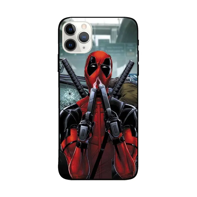 Marvel Hulk Phone Case Black Anti-Fingerprint 14 Promax